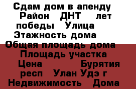 Сдам дом в апенду › Район ­ ДНТ 20 лет победы › Улица ­ 1 › Этажность дома ­ 1 › Общая площадь дома ­ 25 › Площадь участка ­ 11 › Цена ­ 4 000 - Бурятия респ., Улан-Удэ г. Недвижимость » Дома, коттеджи, дачи аренда   . Бурятия респ.